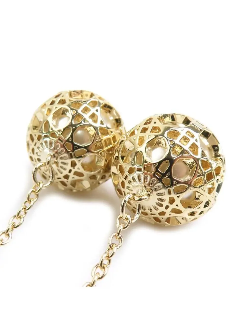 Auth Christian Dior Pierce Eaarings #294115C23B